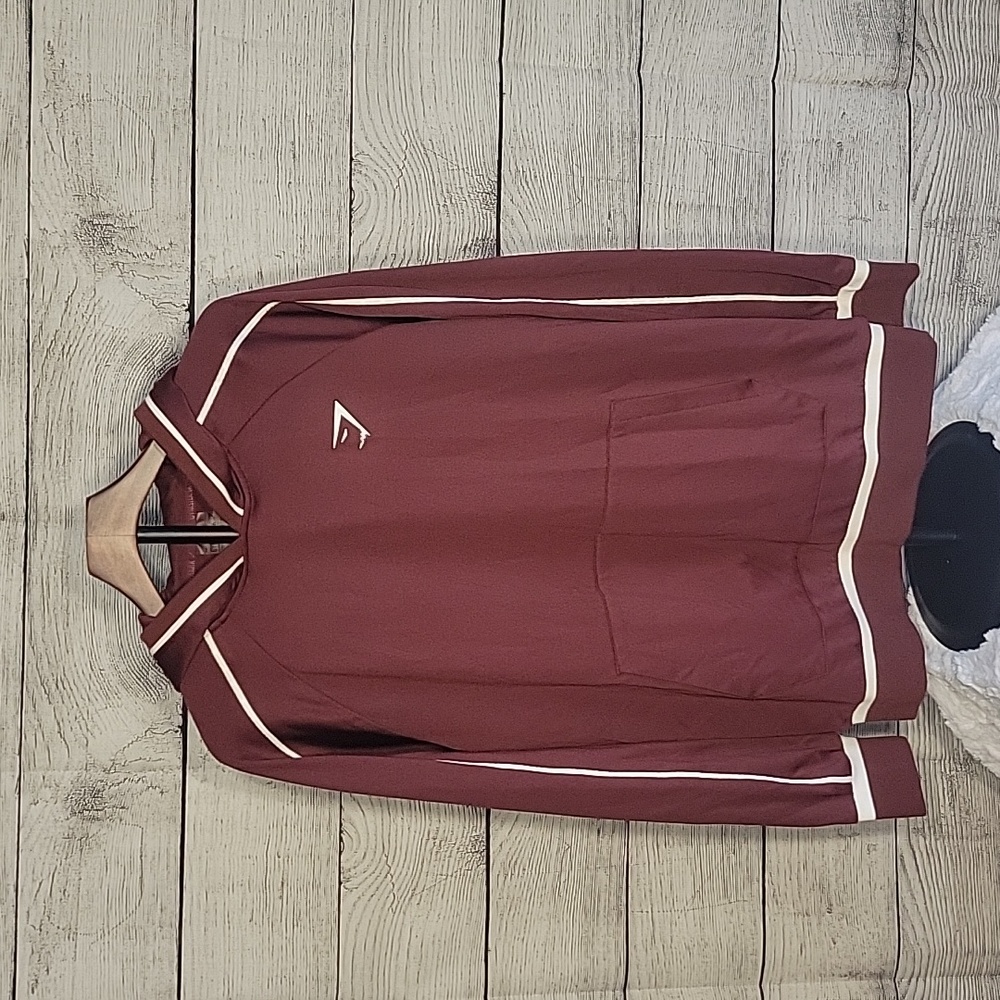 Gymshark Maroon Hoodie, Men's Size Medium, Great Condition